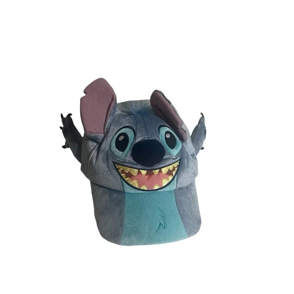 Disney Parks Stitch Character Plush Baseball Hat Cap Adult Size-R11-1427